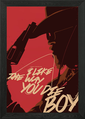 Django Unchained Framed Wall Art Poster Canvas Print Picture