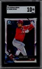 2018 Bowman Chrome - Base Shohei Ohtani #1 Batting (RC) SGC 10