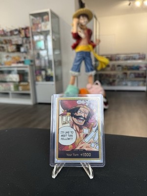 OP13 Carrying On His Will Gol.D.Roger Gold Don !! One Piece TCG Englisch Karte UK