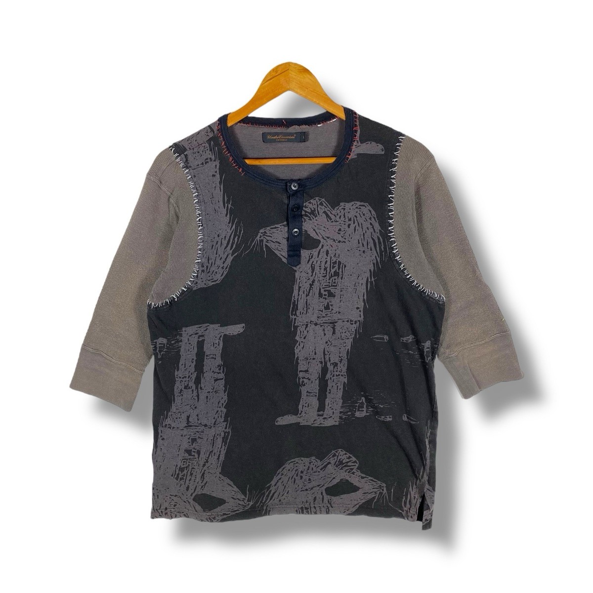 トップス S/S2003 undercover scab Archived By JUN TAKAHASHI !! S/S 2003 Undercover Scab Brown Tee
