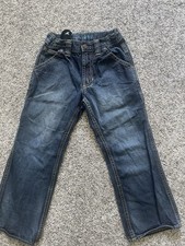 Gap GapKids 1969 Slouch Boys Jeans Size 6 Regular Blue Denim Adjustable Waist