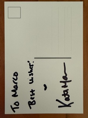 Kate Mara · Fantastic Four · Die Unsichtbare · Autogramm