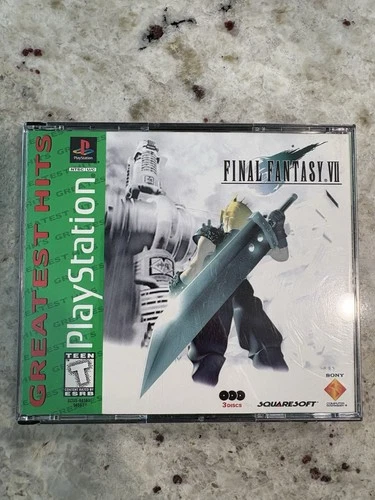 Final Fantasy VII (PlayStation 1, 1997) Complete With Manuals Super Clean Tested