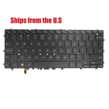 For Dell XPS 13 9360 US Keyboard New Original Backlit