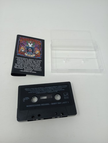 Screeching Weasel - Baby Fat : Act 1 (Cassette Tape, 2015 Recess Records) Tested - Picture 4 of 10
