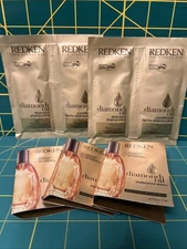 Redken Diamond Oil Single Use Hair Treatment & More Lot of 5 Travel Size New