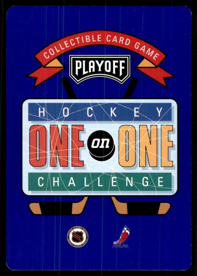 1995-96 Playoff One on Challenge Mike Sillinger Anaheim Mighty Ducks #3 - Image 2 of 2