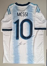 Lionel "Leo" Messi Signed Argentina Jersey Adidas World Cup Champ Auto ICONS COA