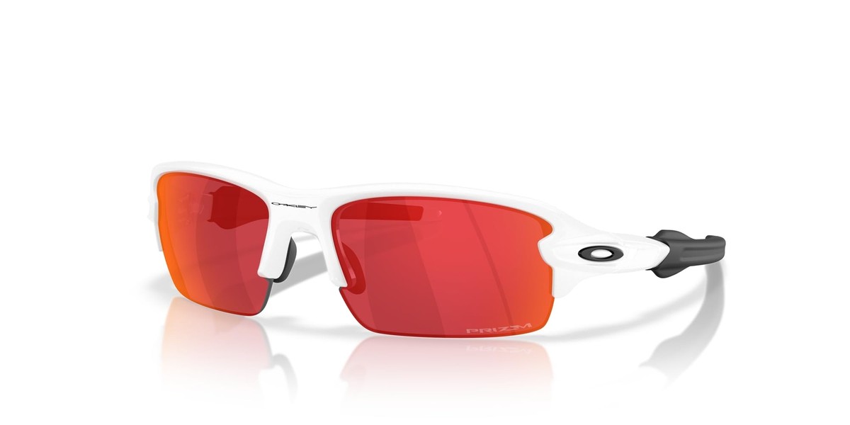 オークリー FLAK2.0 Oakley Flak 2.0 S Polished White/Prizm Field Unisex Sunglasses