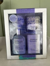 Tranquil Balance - Calming 4 Piece Bath Set - NIB