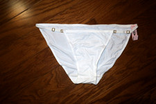 M    CLOUD SOFT SATIN INSIDE OUT    VICTORIA'S SECRET PANTIES STRING BIKINI LOGO