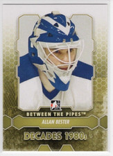 Allan Bester 12-13 ITG Between the Pipes Decades 1980s #122 Toronto Maple Leafs