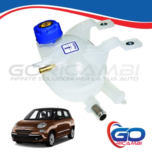 Vaschetta Acqua Liquido Radiatore Con Tappo per Fiat 500L 0.9 Natural Power - Foto 3 di 5