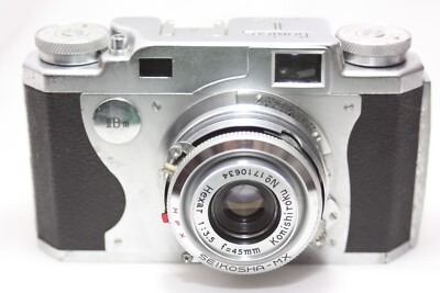 コニカ Konica IIB Rangefinder ImagingPixel: Konica II B 35mm Rangefinder Film Camera