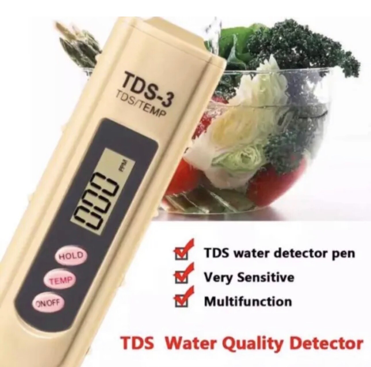 TESTER ACQUA TDS misuratore digitale qualità purezza  penna misurazione Test