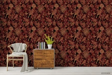 3D Floral Pattern Wallpaper Wall Mural Removable Self-adhesive Sticker5692