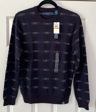 Perry Ellis Mens Long Sleeves Wool Blend Sweater Size S
