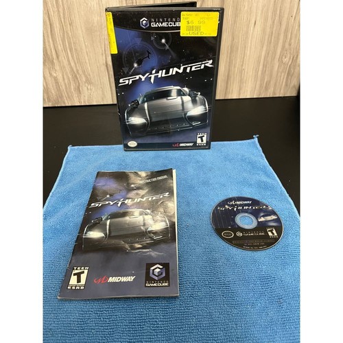 Spy Hunter (Nintendo GameCube, 2002) Complete CIB Tested W Manual