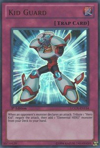 Kid Guard - LCGX-EN114 - Ultra Rare - Unlimited Edition x3 - Near Mint