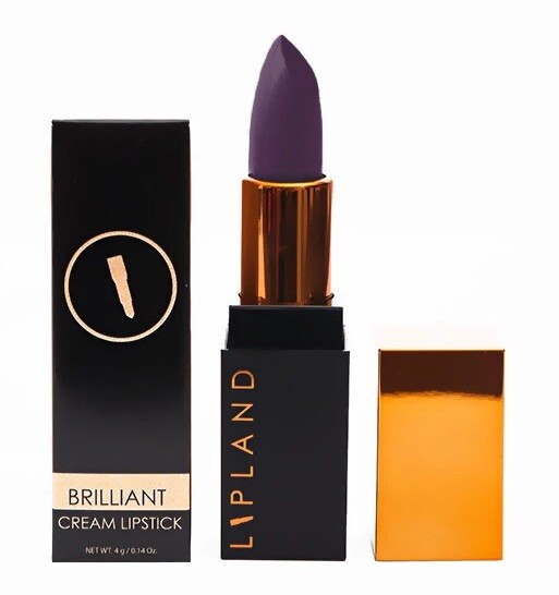 LIPLAND COSMETICS BRILLIANT CREAM LIPSTICK LIMITED EDITION COSMOS 4g/0.14oz BNIB