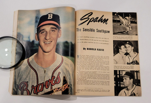 Rare 1950 STAN MUSIAL Signed SPORT Magazine-HOF-ST. LOUIS CARDINALS-PSA - Picture 11 of 12