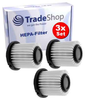 3x Ersatz-Filter für Kärcher VC 5 Cordless Premium, VC 5 Premium Parquet