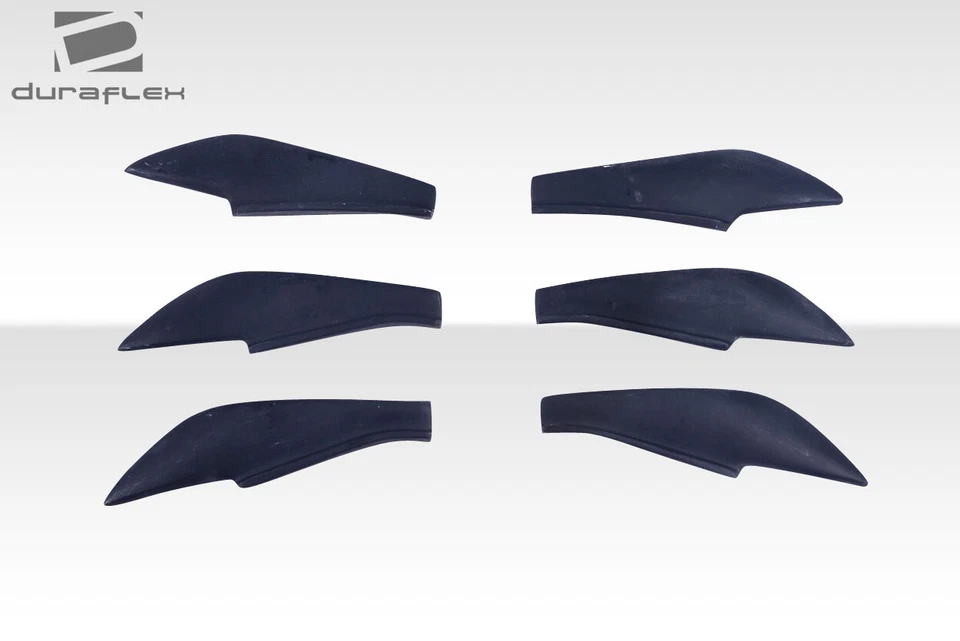 For 2013-2020 FR-S Toyota 86 Subaru BRZ Duraflex GT500 V3 Rear Bumper Canards - Foto 3 de 4