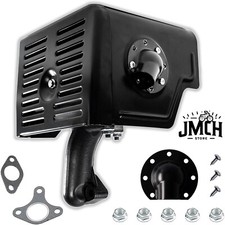 Exhaust Muffler w/Deflector For Predator Honda 389cc 420cc 13 hp GX340 GX390