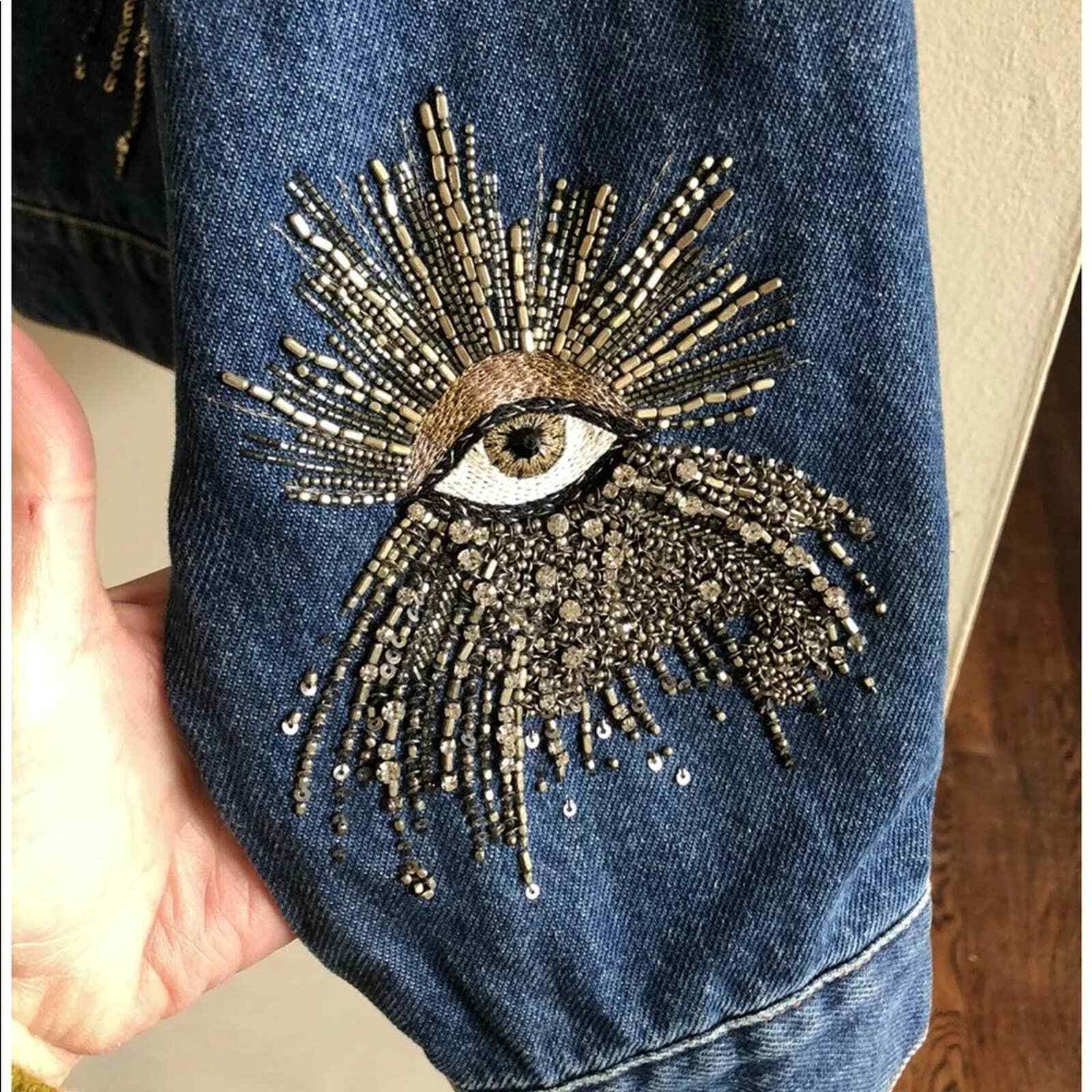 $3700 Isabel Marant Eloise embroidered jacket image 8
