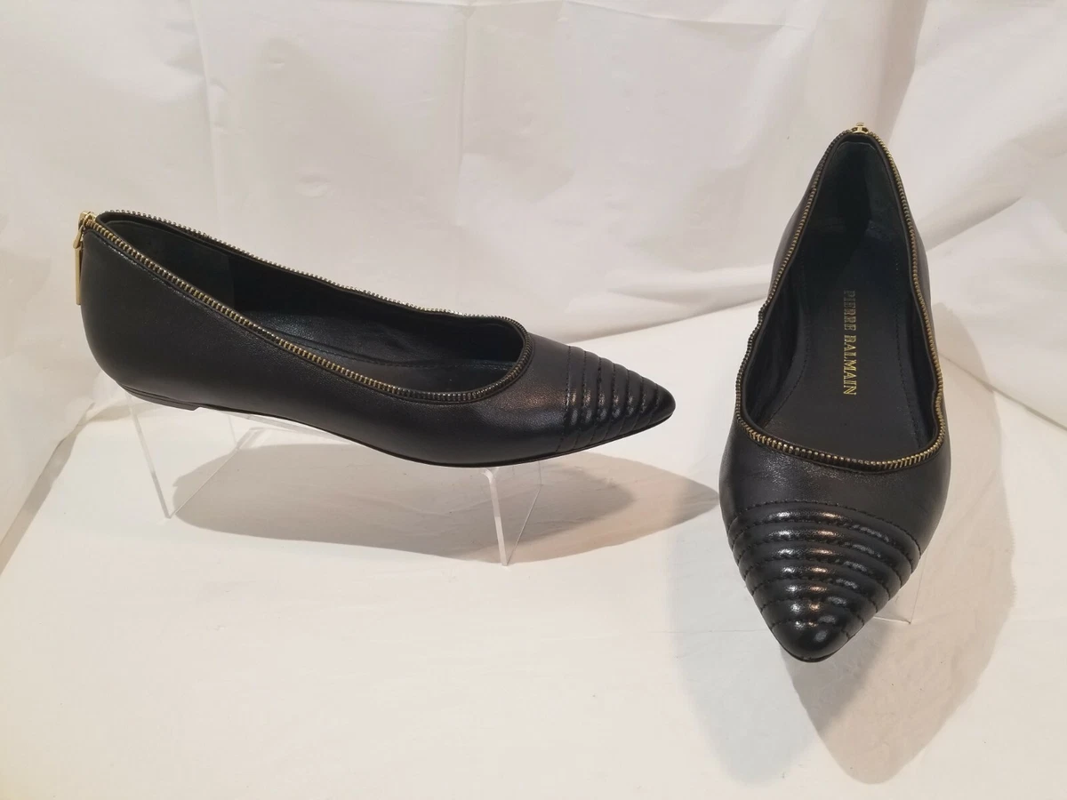 det samme tvetydig radiator PIERRE BALMAIN PARIS Nappa Black Leather Ballet Flats Shoes SZ 37 / US Size 7 M | eBay det samme tvetydig radiator PIERRE BALMAIN PARIS Nappa Black Leather Ballet Flats Shoes SZ 37 / US Size 7 M | eBay