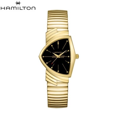 Hamilton Ventura Quartz Flex Gold H24301131 32.3mm Men's watch