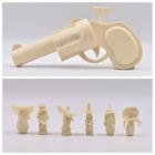 NO 3D printed. Who framed Roger Rabbit  unpainted kit . Gun + 6 bullets prop
