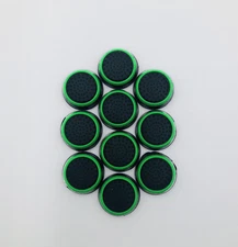 10pcs Green Analog Stick Controller Thumb Cover Thumbstick Xbox One PS4 5