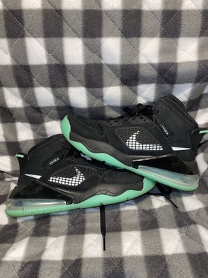 Nike Air Jordan Mars 270 Black Green Glow Size 4 Youth | eBay