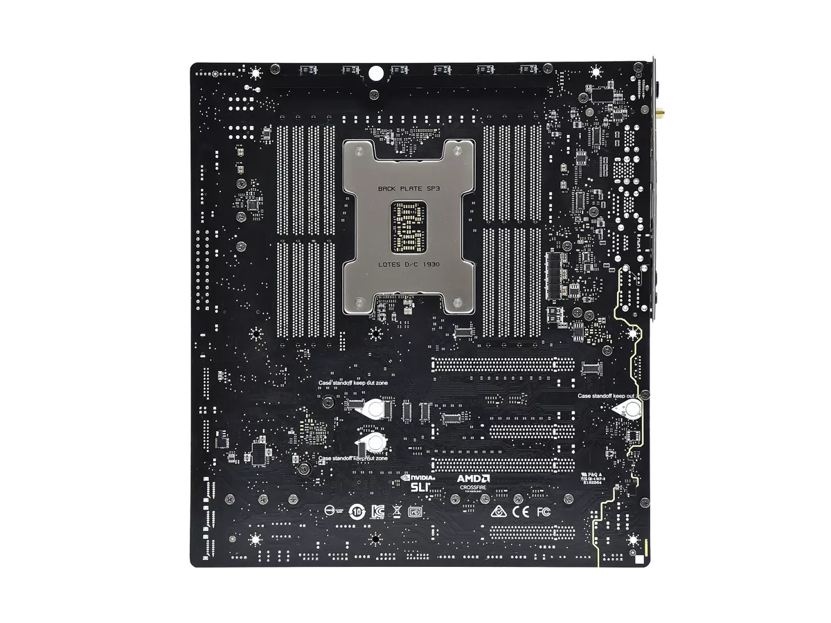 FOR MSI AMD Socket sTRX4 Creator TRX40 Motherboard Support 3960X 3970X 3990X CPU