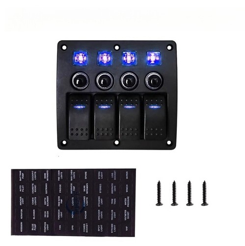 Caravan Kill Switch Combo Panel Yacht Conversion Trailer Accessories Boat Switch - 第 14/21 張圖片