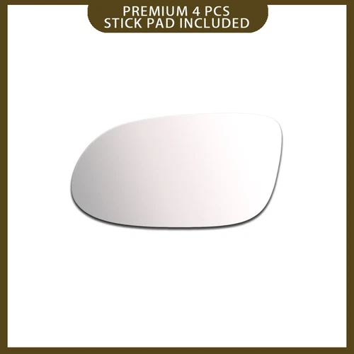 Mirror Glass for 1999-2004 Mercedes-Benz SL500 SLK230 Driver Left Side Flat 2873