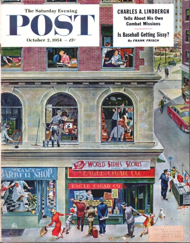 SATURDAY EVENING POST October 2, 1954 100% Complete