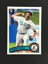 2023 Topps Transcendent Rookies Through the Years Eury Perez /100 READ