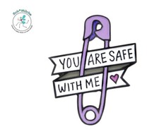 Anstecker Herz Liebe Sicherheitsnadel Valentinstag Glücksbringer Geschenkidee