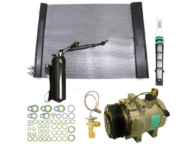 A/C Compressor Kit For 08-18 Ford E350 Super Duty E150 E250 E450 4.6L ...
