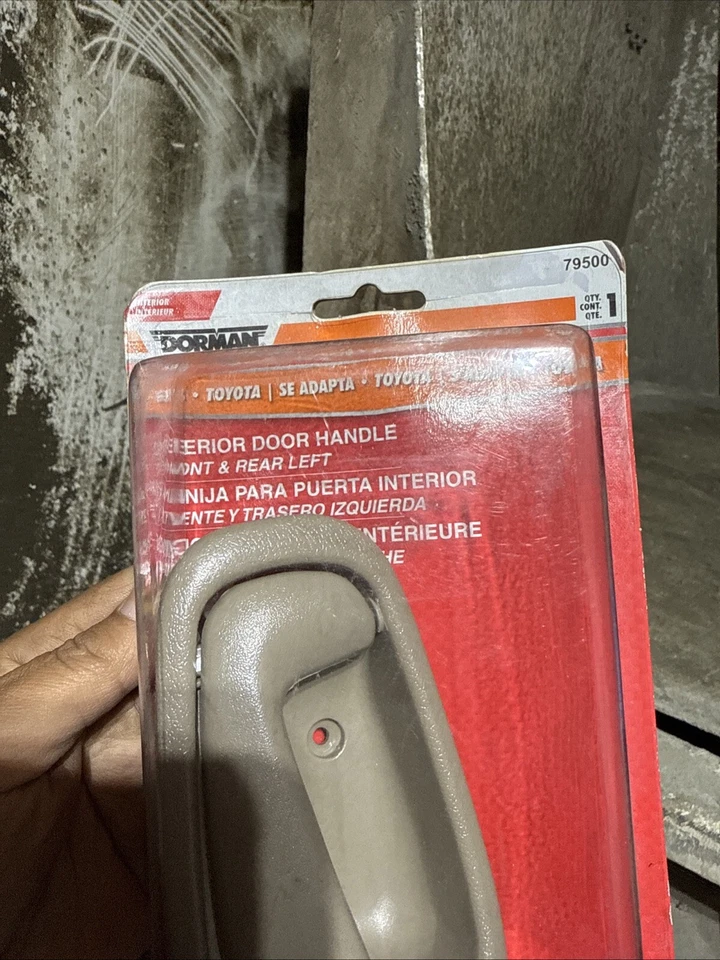 室内门把手 Dorman 79500 适合 98-02 丰田卡罗拉 — 第 3/4 张图片