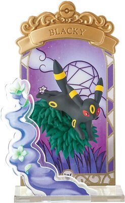 Pokemon STAINED GLASS Collection 6 type set Japan NEW Pocket