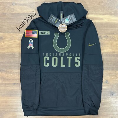 AUTHENTIC Nike Indianapolis Colts Salute to Service Hoodie Men's Sideline 