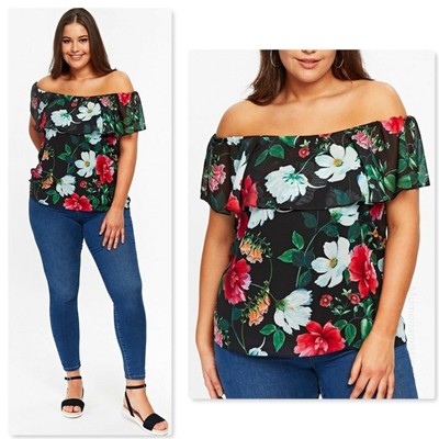 bardot top plus size