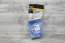 Klein 5140 Zipper Bags, Canvas Tool Pouches Olive/Orange/Blue/Yellow, 4-Pack