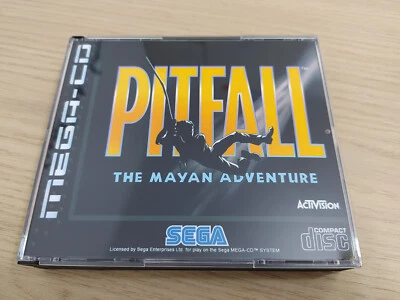 Pitfall repro Sega Mega-CD PAL Boîtier + Disque Mega CD - Photo 1/4