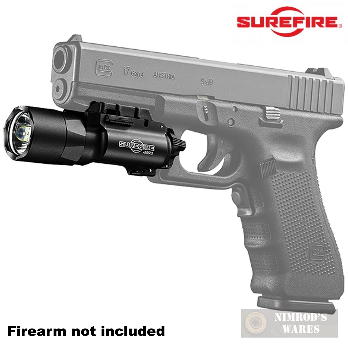 SureFire X300 1000 LUMEN Ultra WeaponLight Handgun Rifle X300U-A