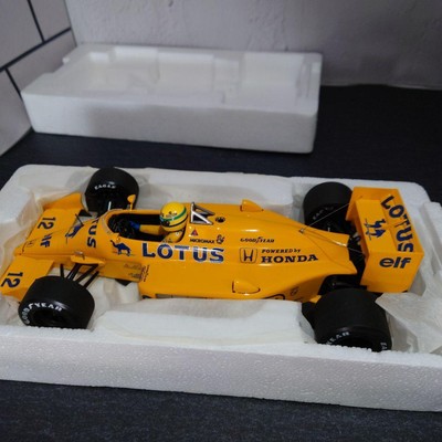 102 MINICHAMPS Lotus HONDA 1987 99T ミニカー Minichamps LOTUS F1 HONDA 99T WINNER MONACO GP DIRTY VERSION
