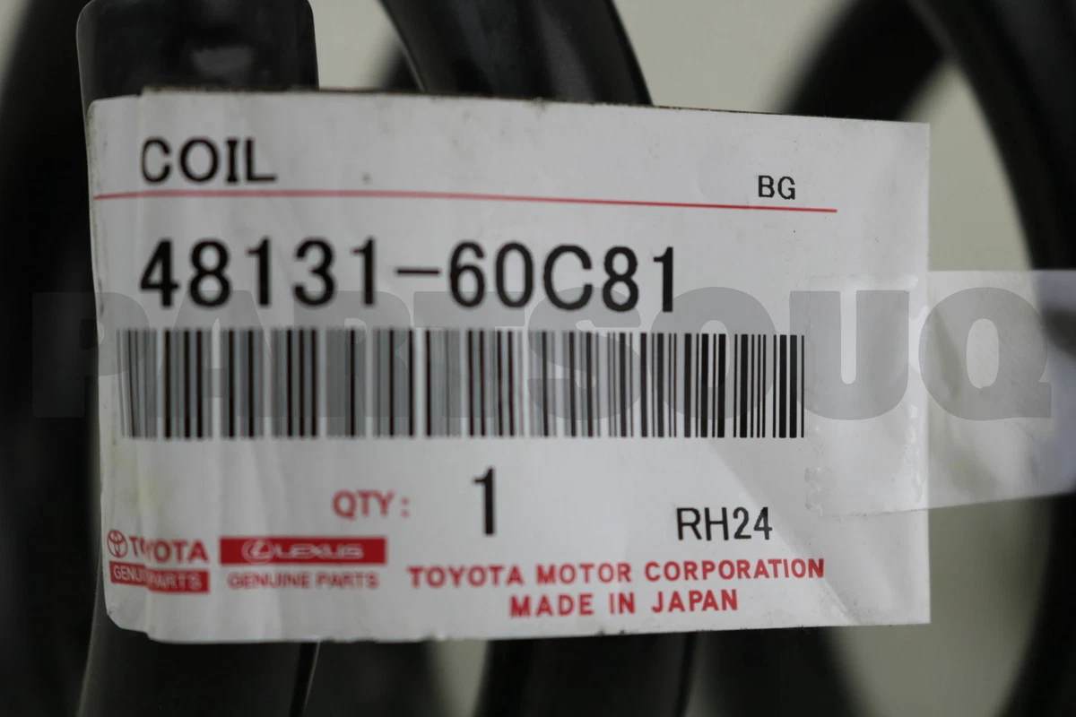 4813160C81 Genuine Toyota SPRING, FRONT COIL, RH/LH 48131-60C81 | eBay